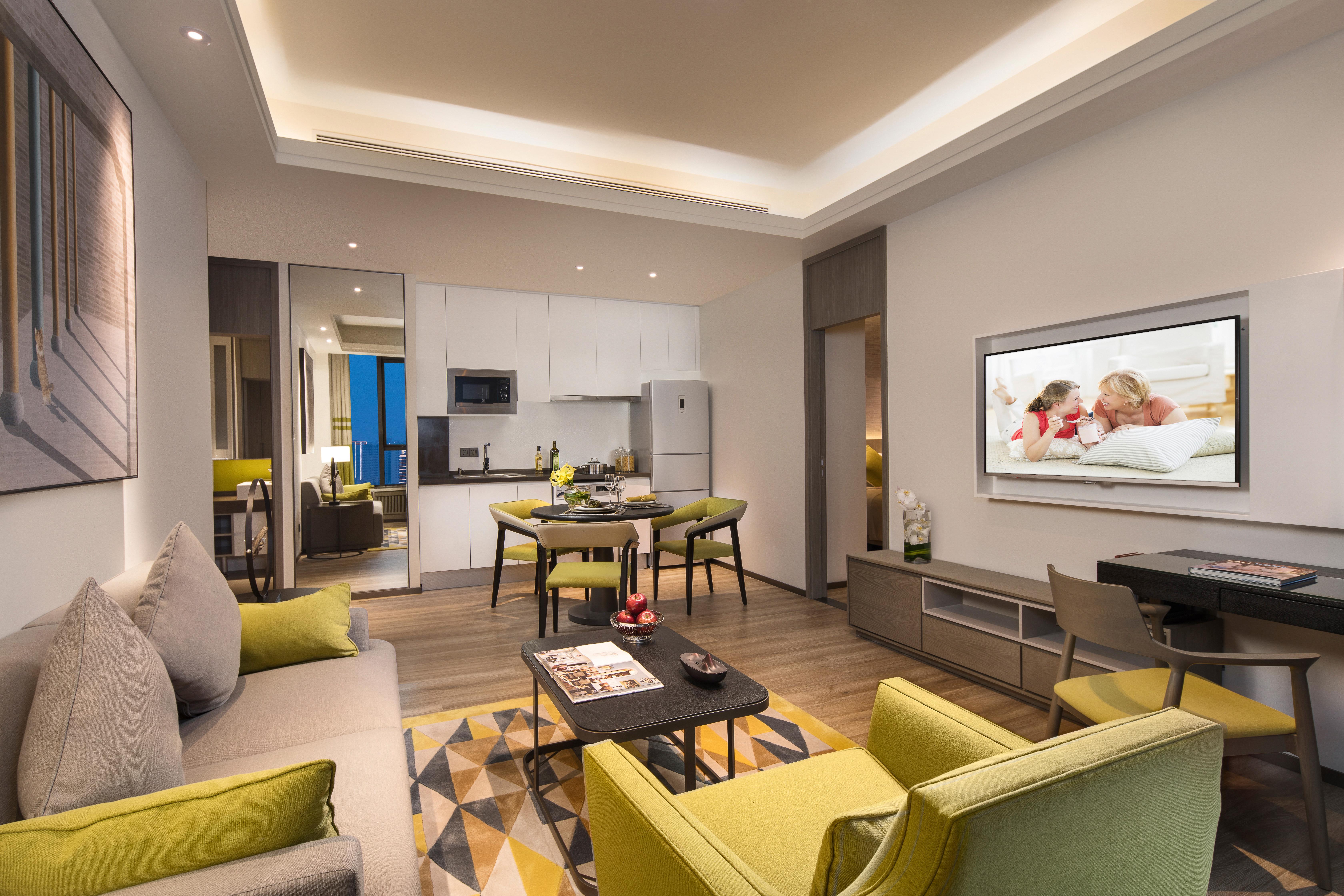 Citadines Gaoxin Xi'An Aparthotel Xi'an  Eksteriør bilde